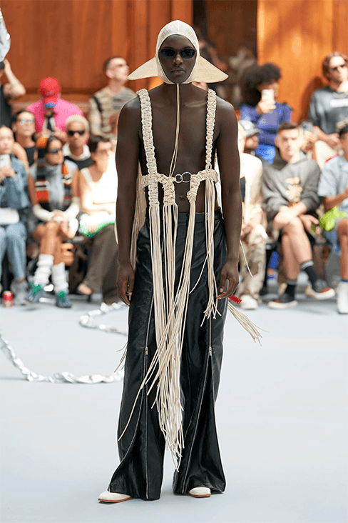 London Fashion Week spring summer 2024 runway show womenswear menswear Daniel lee uk harri British fashion council newgen skepta mains Aaron esh ss Daley Holzweiler matty bovan