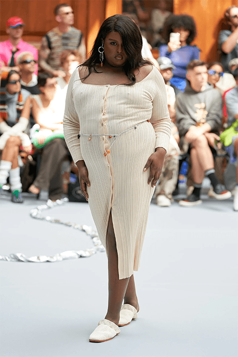 London Fashion Week spring summer 2024 runway show womenswear menswear Daniel lee uk harri British fashion council newgen skepta mains Aaron esh ss Daley Holzweiler matty bovan