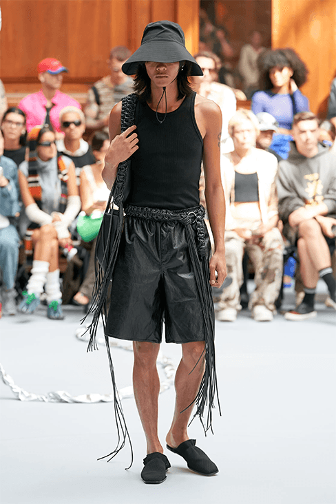 London Fashion Week spring summer 2024 runway show womenswear menswear Daniel lee uk harri British fashion council newgen skepta mains Aaron esh ss Daley Holzweiler matty bovan