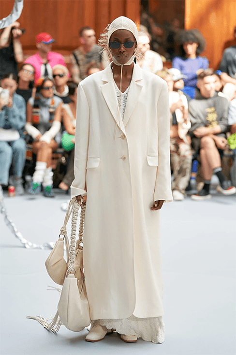 London Fashion Week spring summer 2024 runway show womenswear menswear Daniel lee uk harri British fashion council newgen skepta mains Aaron esh ss Daley Holzweiler matty bovan