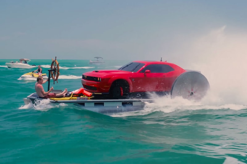 WhistlinDiesel 707hp Dodge Hellcat Challenger Boat Info YouTube