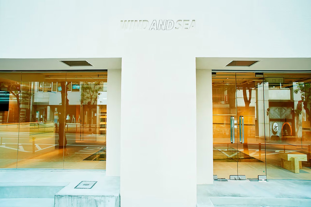WIND AND SEA Tokyo Flagship Look Inside Info Address Location