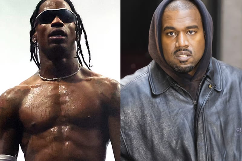 Ye Joins Travis Scott During 'UTOPIA' Concert in Rome