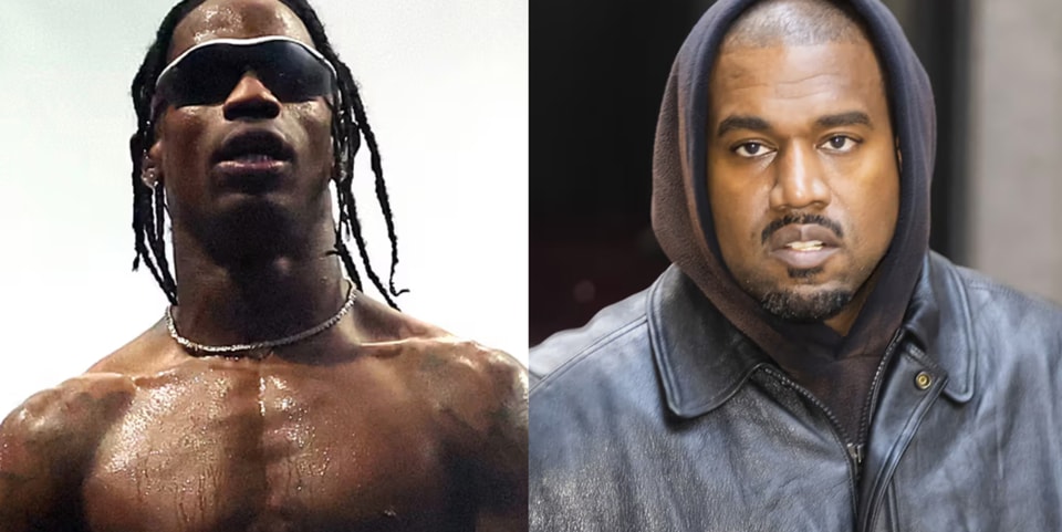 Travis Scott Joined by Kanye West for Utopia Concert at Rome's