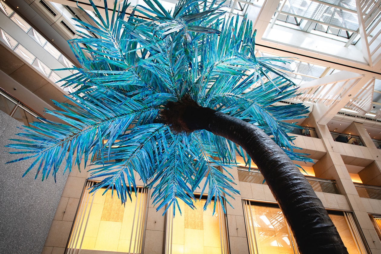 YOSHIROTTEN “FLUID GARDEN” Installation LANDMARK Atrium Hong Kong