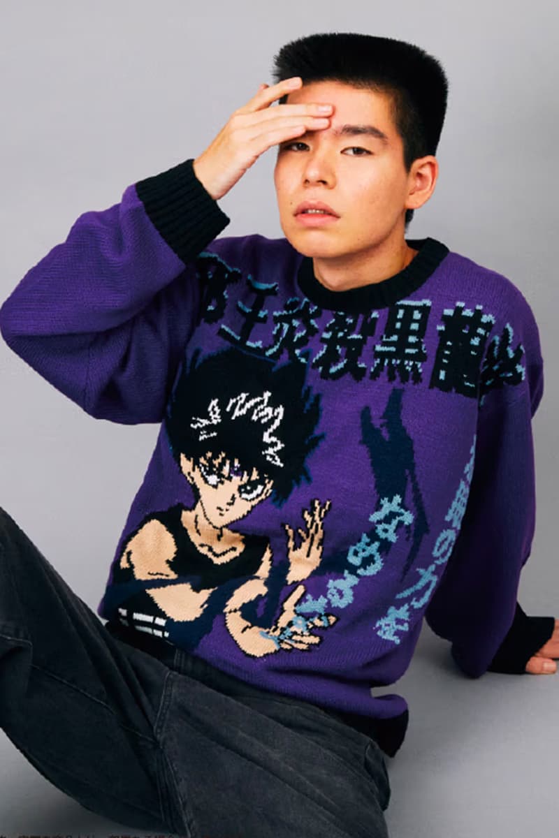 VILLAGE VANGUARD 'Yu Yu Hakusho' Ugly Sweater Info