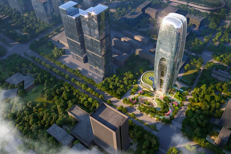 Zaha Hadid Architects Daxia Tower Xi'an Info