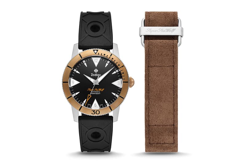Zodiac x Huckberry Bronze Super Sea Wolf Diver Collaboration Limited-Edition Release Info