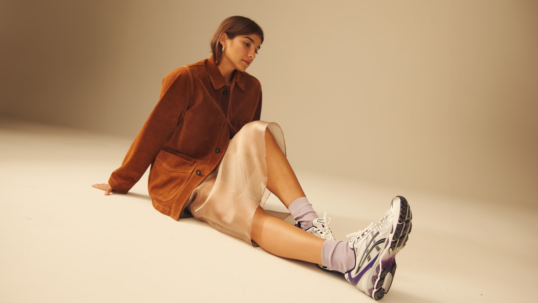 Stylist and Creative Director Juliana Salazar Styles ASICS Gel-Kayano 14s