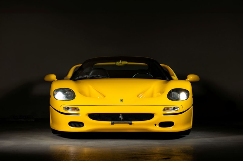 A 1997 Ferrari F50 Heads to Auction Sotheby's Sealed Giallo Modena