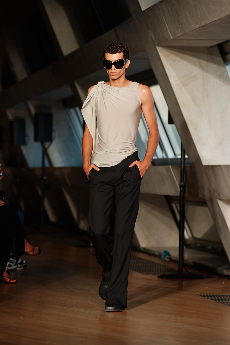 Aaron Esh Spring Summer 2024 London Fashion Week menswear womenswear runway