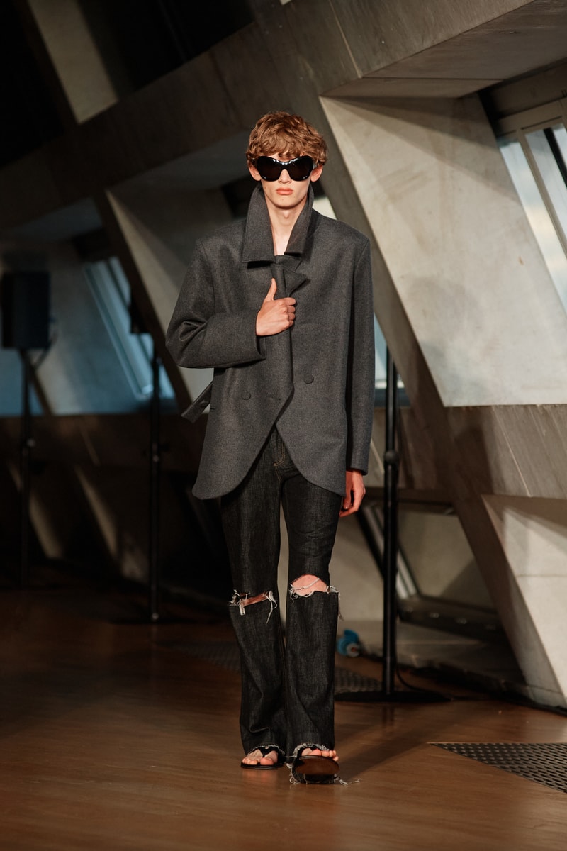 Aaron Esh Spring Summer 2024 London Fashion Week menswear womenswear runway