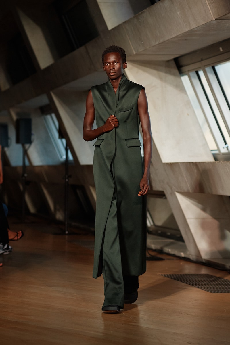 Aaron Esh Spring Summer 2024 London Fashion Week menswear womenswear runway