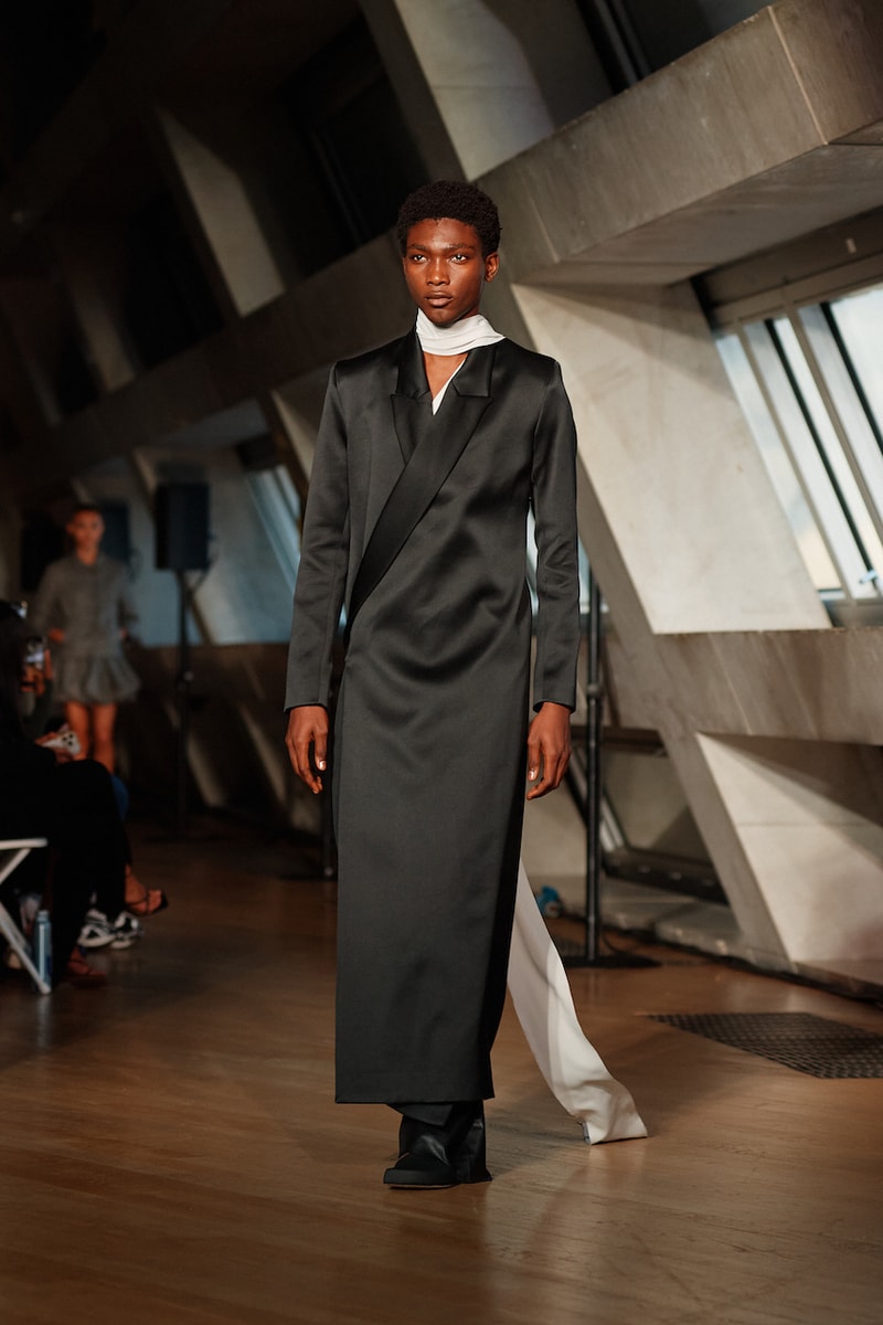 Aaron Esh Spring Summer 2024 London Fashion Week menswear womenswear runway