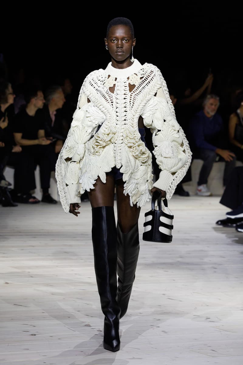 Alexander McQueen Spring Summer 2024 Paris Fashion Week menswear womenswear runway Sarah Burton