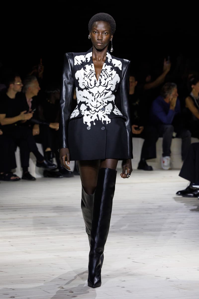 Alexander McQueen Spring Summer 2024 Paris Fashion Week menswear womenswear runway Sarah Burton