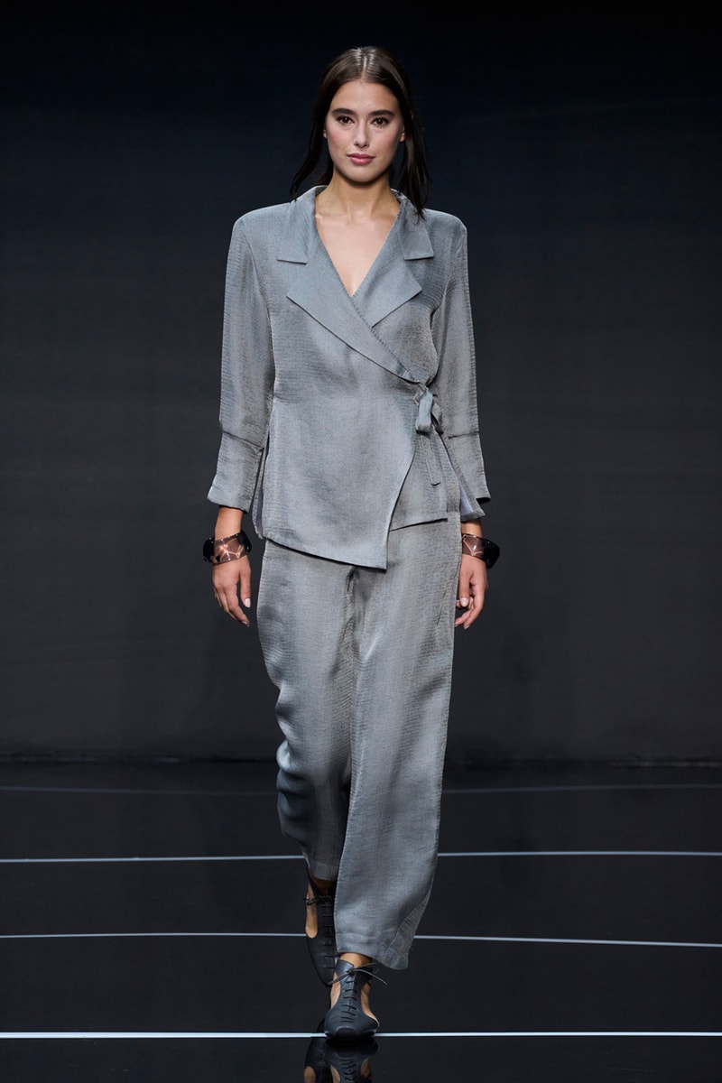 Emporio Armani SS24 Is Varied yet Elegant Milan Fashion Week Runways Giorgio Armani