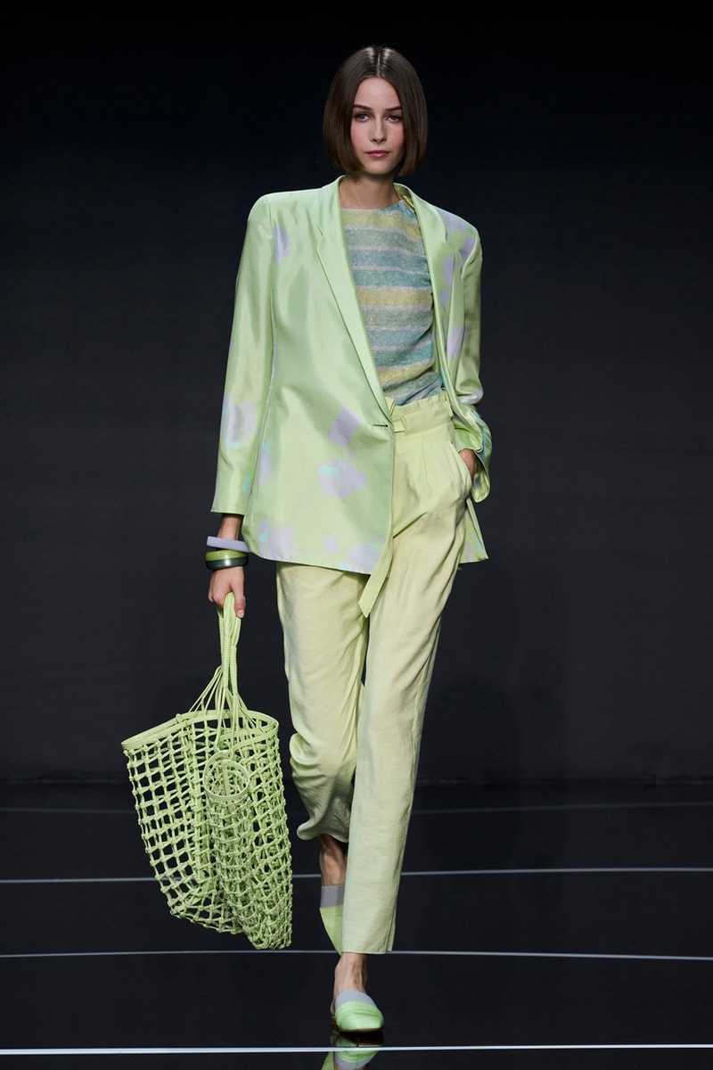 Emporio Armani SS24 Is Varied yet Elegant Milan Fashion Week Runways Giorgio Armani