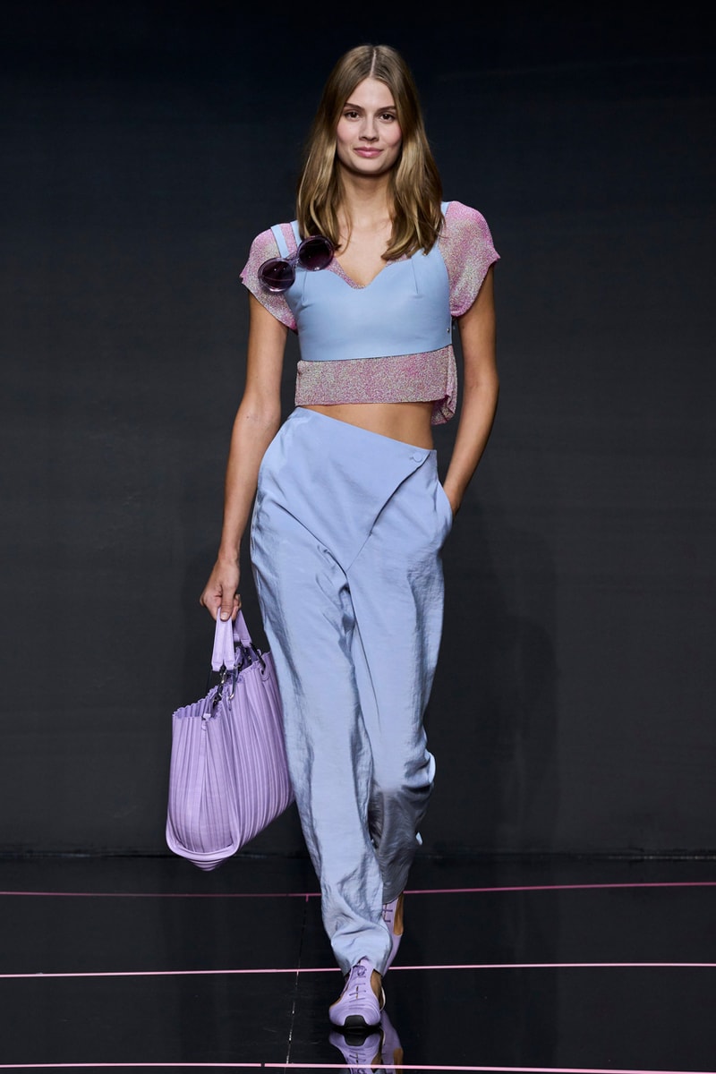 Emporio Armani SS24 Is Varied yet Elegant Milan Fashion Week Runways Giorgio Armani