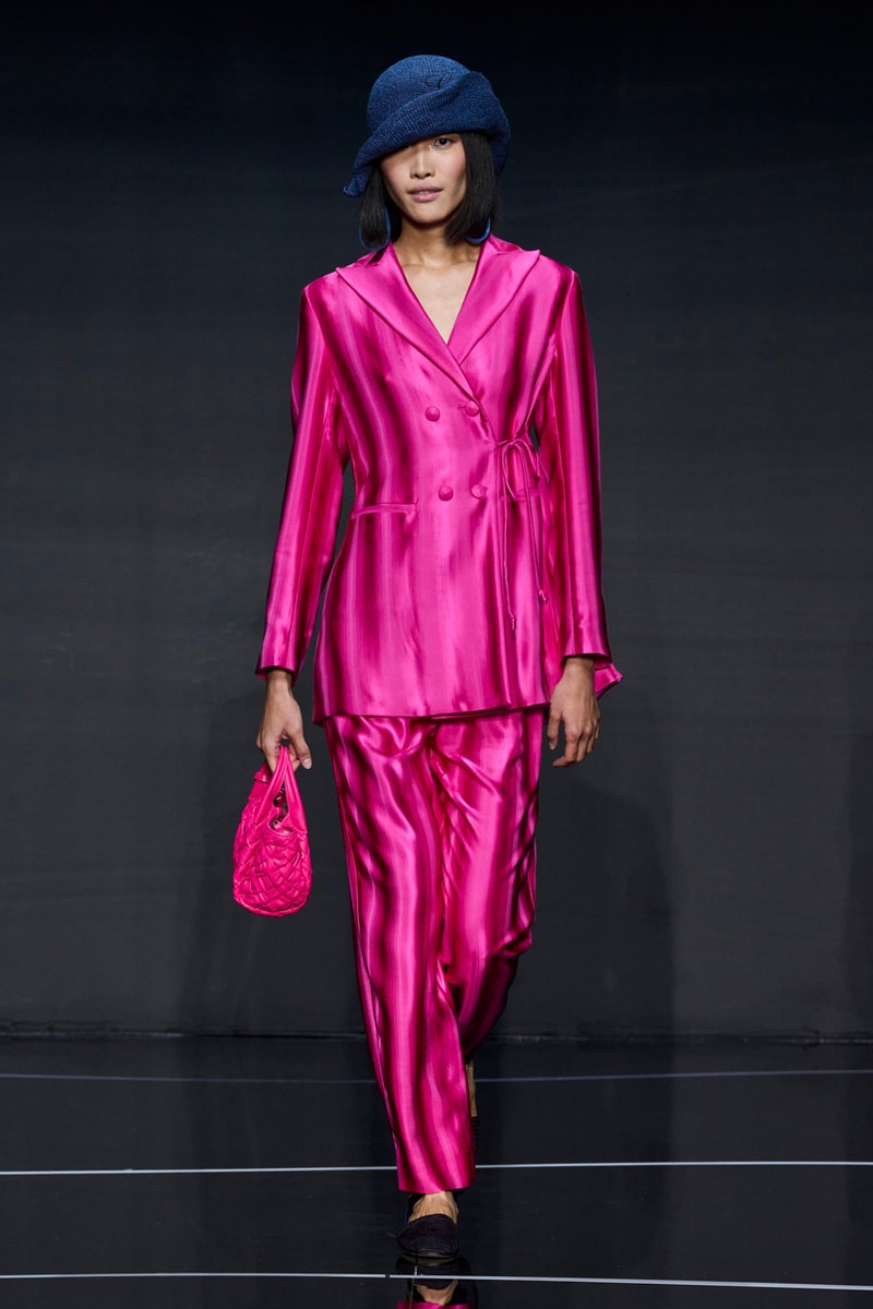 Emporio Armani SS24 Is Varied yet Elegant Milan Fashion Week Runways Giorgio Armani