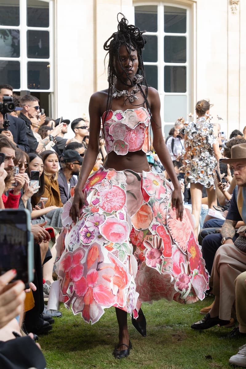 Marni SS24 Is Striped, Stripped and Colorfully Seductive Paris Fashion Week Francesco Risso