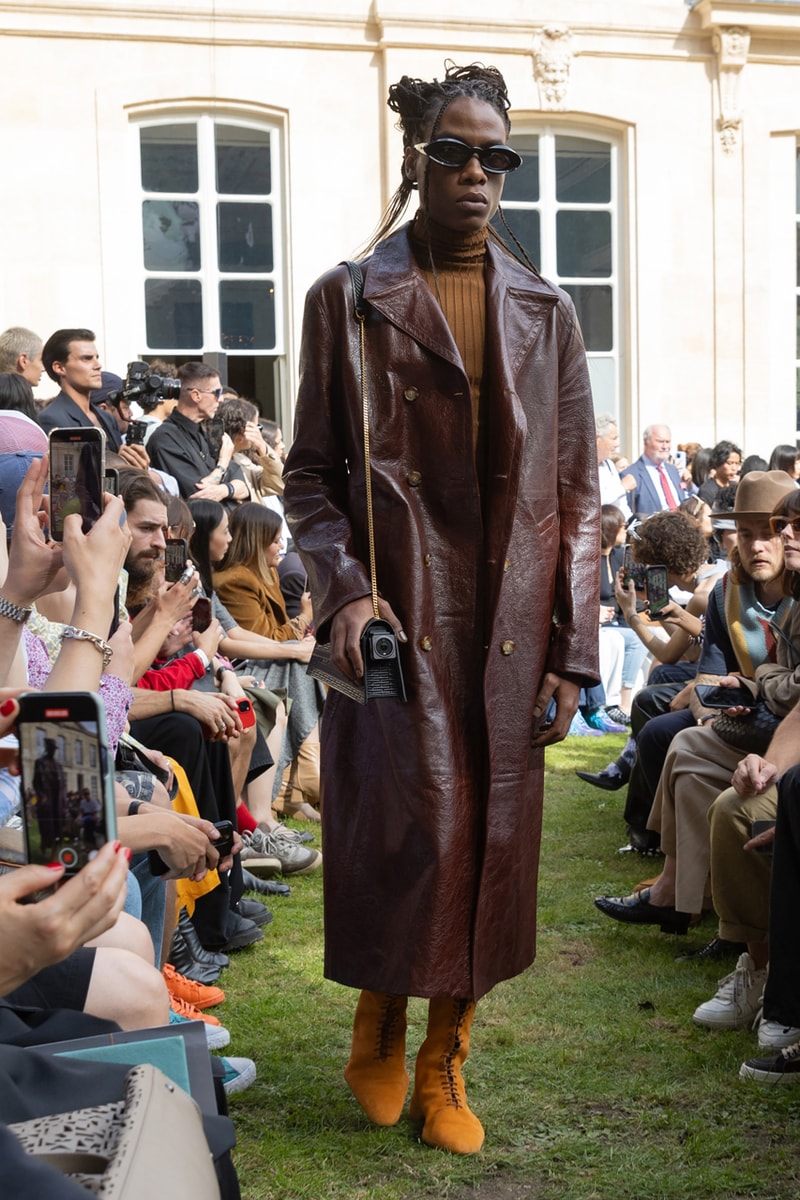 Marni SS24 Is Striped, Stripped and Colorfully Seductive Paris Fashion Week Francesco Risso