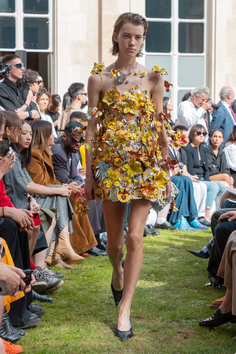 Marni SS24 Is Striped, Stripped and Colorfully Seductive Paris Fashion Week Francesco Risso