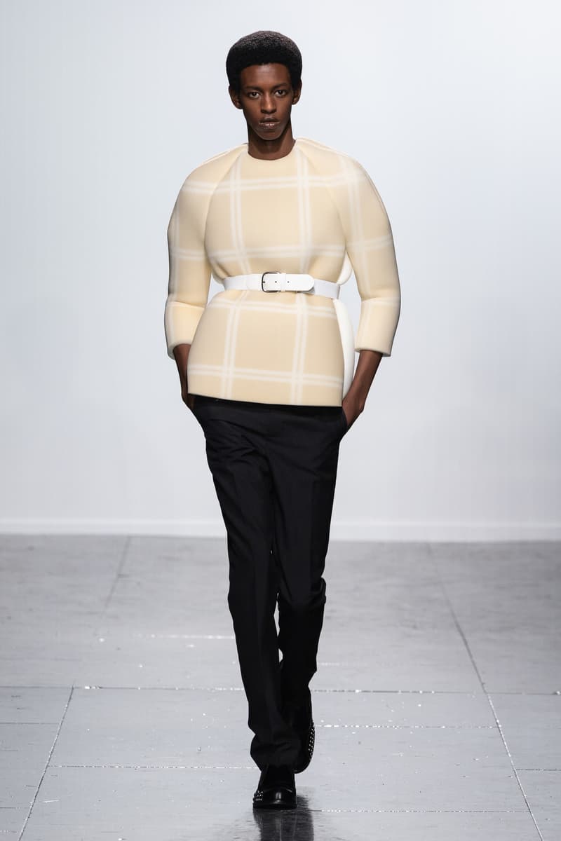 Stefan Cooke Spring Summer 2024 London Fashion Week menswear womenswear runway Jake Burt