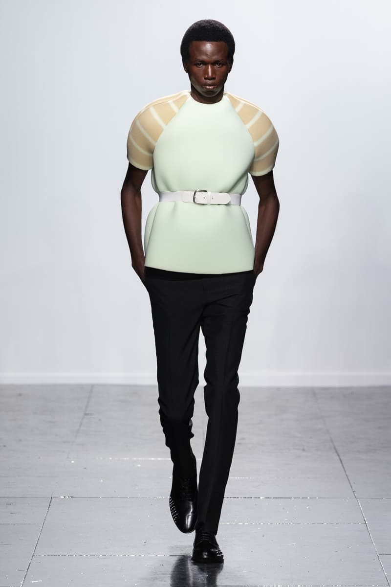 Stefan Cooke Spring Summer 2024 London Fashion Week menswear womenswear runway Jake Burt