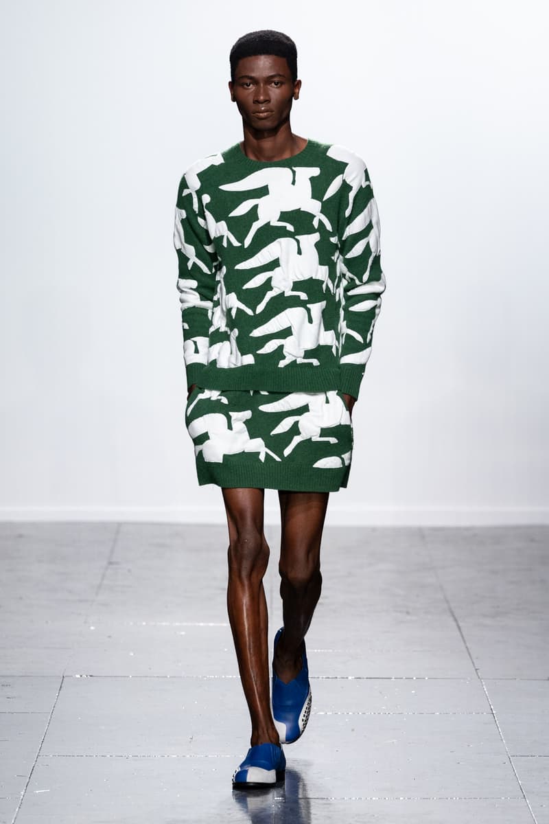 Stefan Cooke Spring Summer 2024 London Fashion Week menswear womenswear runway Jake Burt