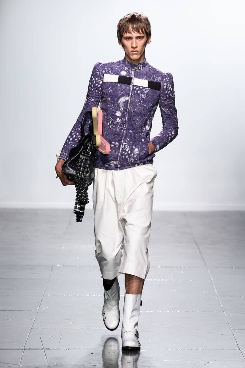 Stefan Cooke Spring Summer 2024 London Fashion Week menswear womenswear runway Jake Burt