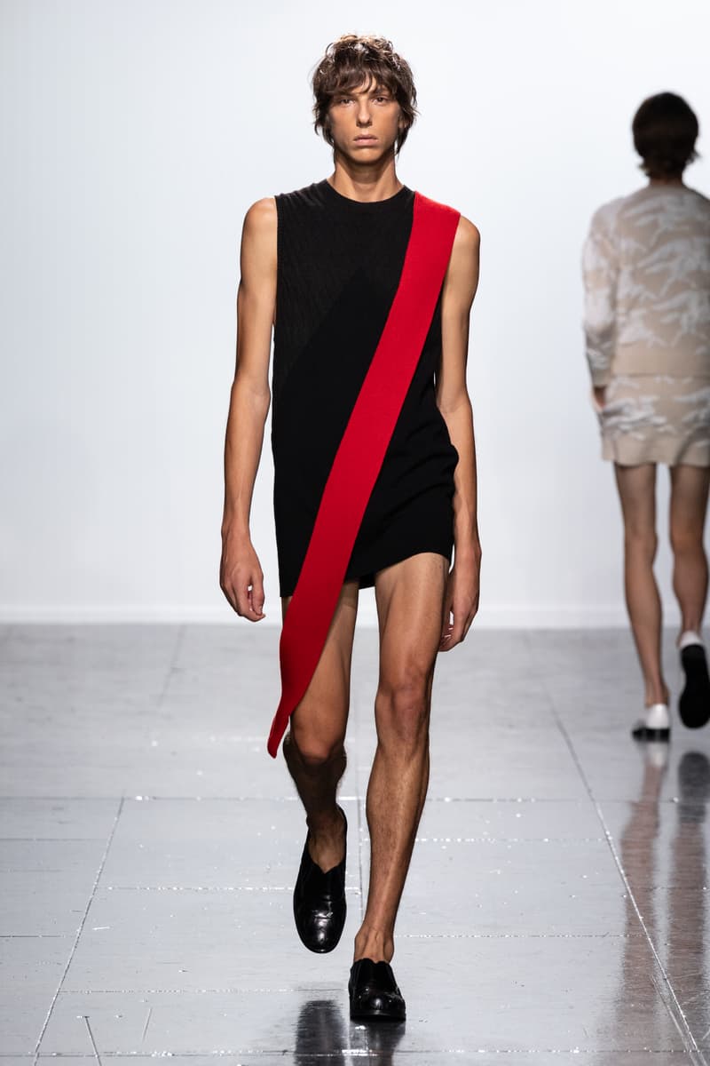 Stefan Cooke Spring Summer 2024 London Fashion Week menswear womenswear runway Jake Burt