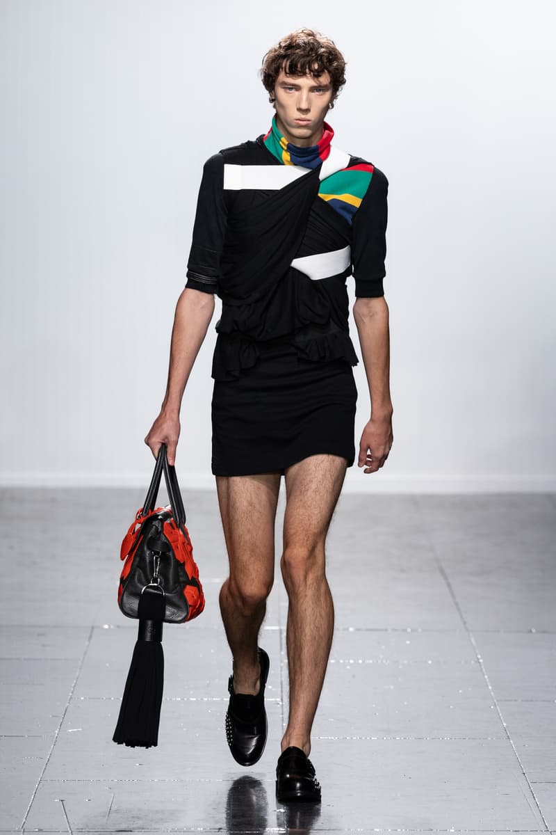 Stefan Cooke Spring Summer 2024 London Fashion Week menswear womenswear runway Jake Burt