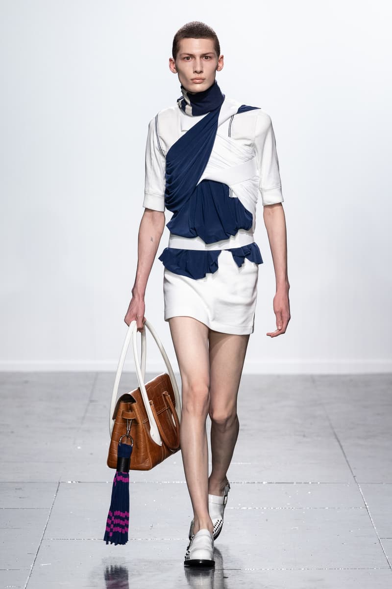 Stefan Cooke Spring Summer 2024 London Fashion Week menswear womenswear runway Jake Burt