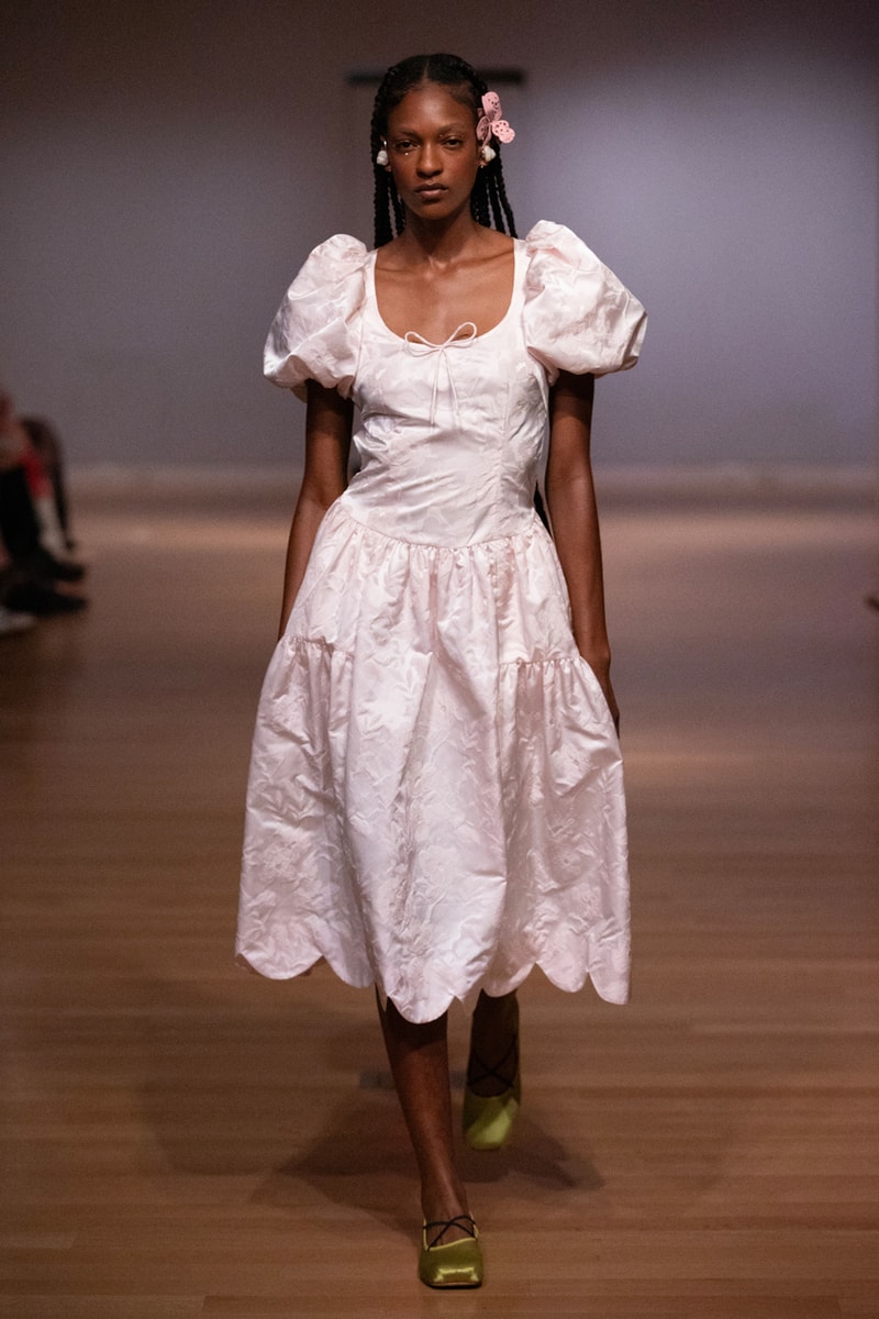 Sandy liang spring summer collection ready to wear sophia coppola the virgin suicides runway show photos images brand label new york fashion week
