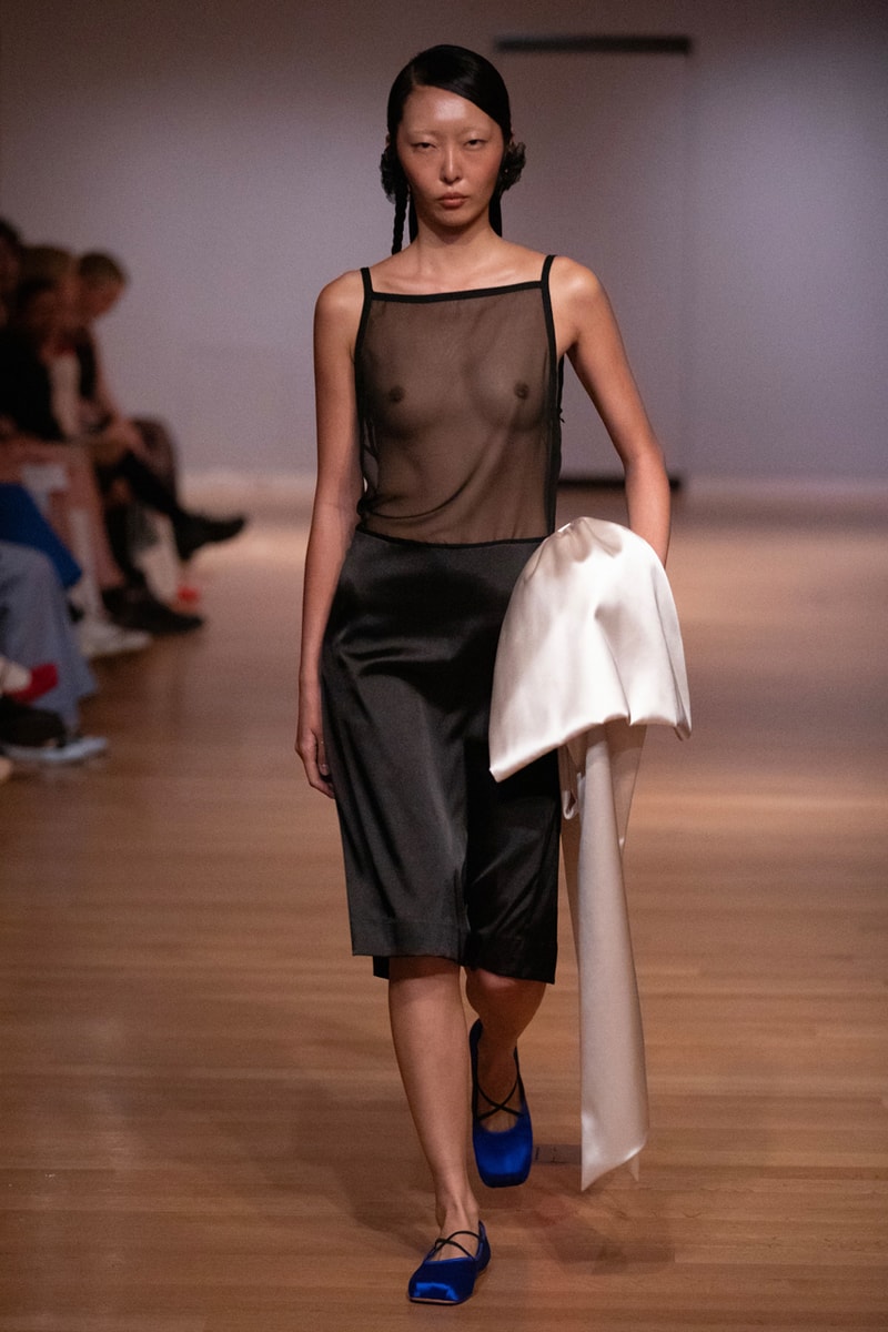 Sandy liang spring summer collection ready to wear sophia coppola the virgin suicides runway show photos images brand label new york fashion week