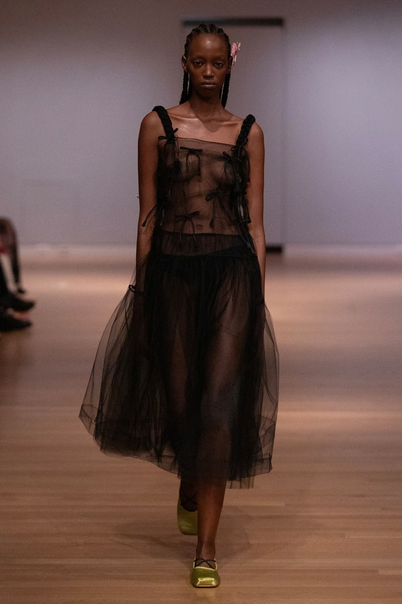 Sandy liang spring summer collection ready to wear sophia coppola the virgin suicides runway show photos images brand label new york fashion week