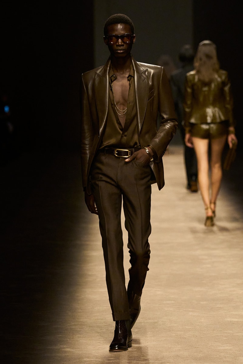 Tom Ford Returns to Its Sexily Sleek Core for SS24 Milan Fashion Week Peter Hawkings