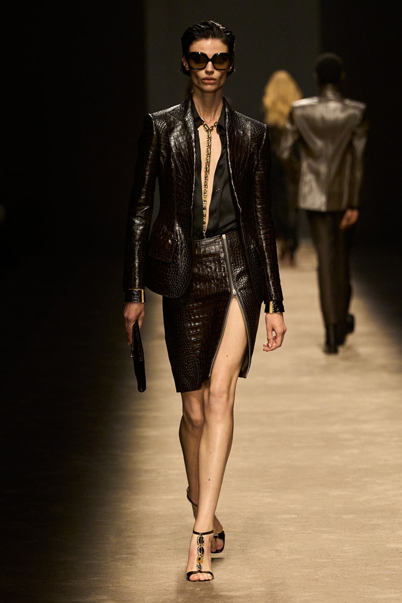 Tom Ford Returns to Its Sexily Sleek Core for SS24 Milan Fashion Week Peter Hawkings