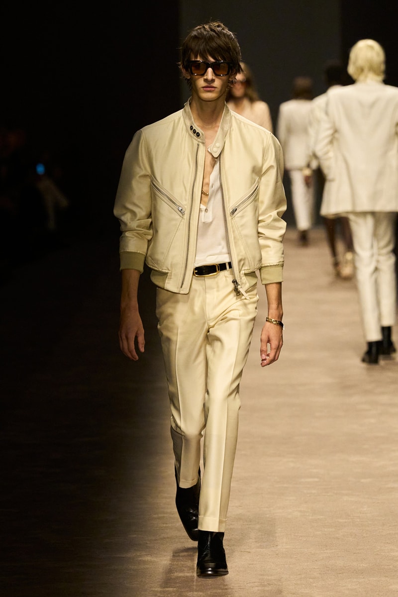 Tom Ford Returns to Its Sexily Sleek Core for SS24 Milan Fashion Week Peter Hawkings
