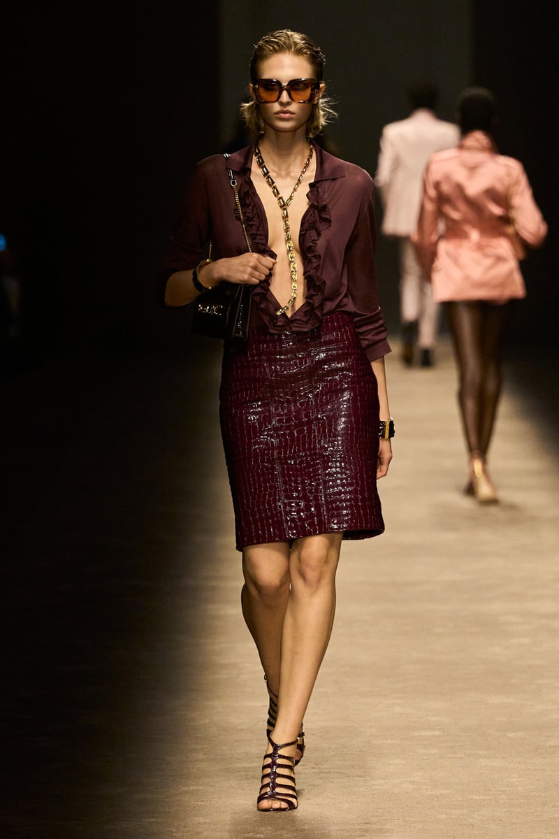 Tom Ford Returns to Its Sexily Sleek Core for SS24 Milan Fashion Week Peter Hawkings