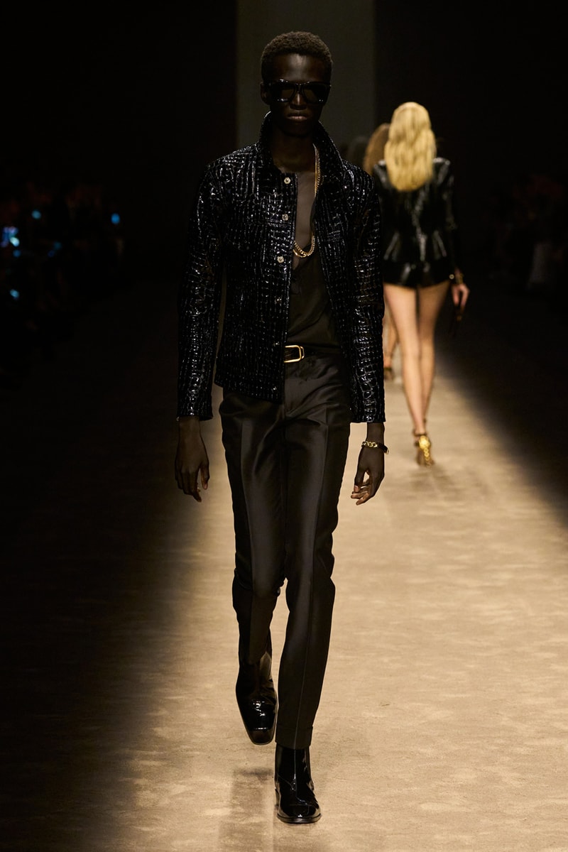 Tom Ford Returns to Its Sexily Sleek Core for SS24 Milan Fashion Week Peter Hawkings