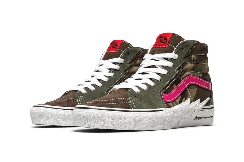 AAPE Vans Sk8-Hi Authentic Bolt Release Date info store list buying guide photos price