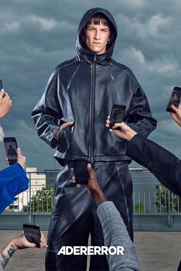 ADER Error Fall/Winter 2023 Oblique Hints Campaign Korea menswear womenswear streetwear selfie