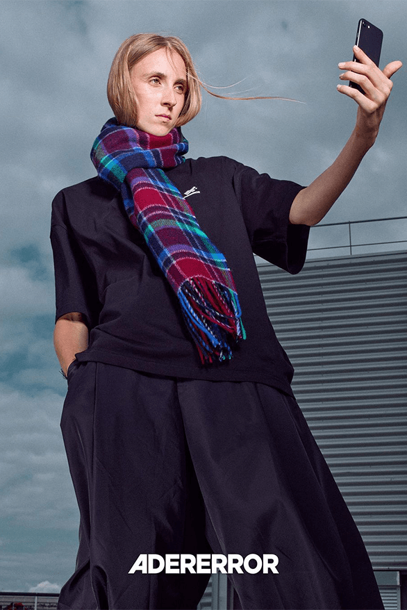 ADER Error Fall/Winter 2023 Oblique Hints Campaign Korea menswear womenswear streetwear selfie