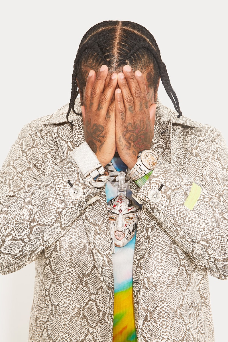 Advisory Board Crystals Taps Westside Gunn for FW23 american consciousness fashion week new york travis scott lost forever rap new york city gods dont cry hoodie outerwear vibrant statement abc nba vans pelican america lifestyle weed cannabis smoke 