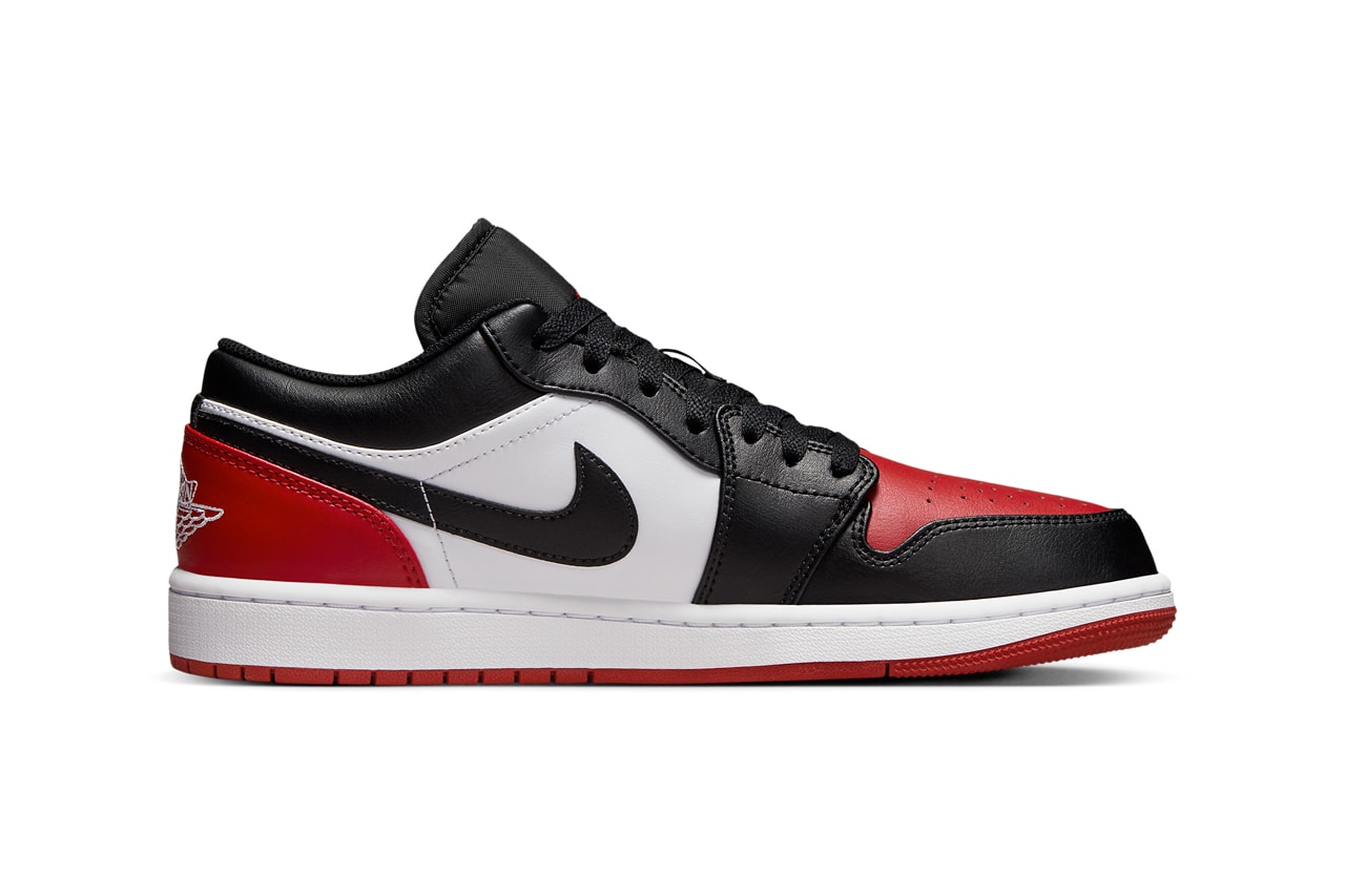 Air Jordan 1 Low Bred Toe 553558-161 Release Info date store list buying guide photos price