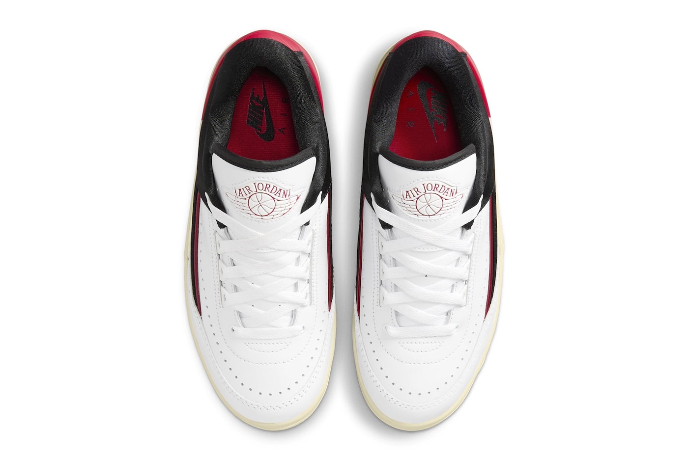 Air Jordan 2 Low "Chicago Twist" Receives a Fall Release Date FD4849-106 White/University Red-Black-Coconut Milk wmns october fall release womens jordan brand micahel jordan 