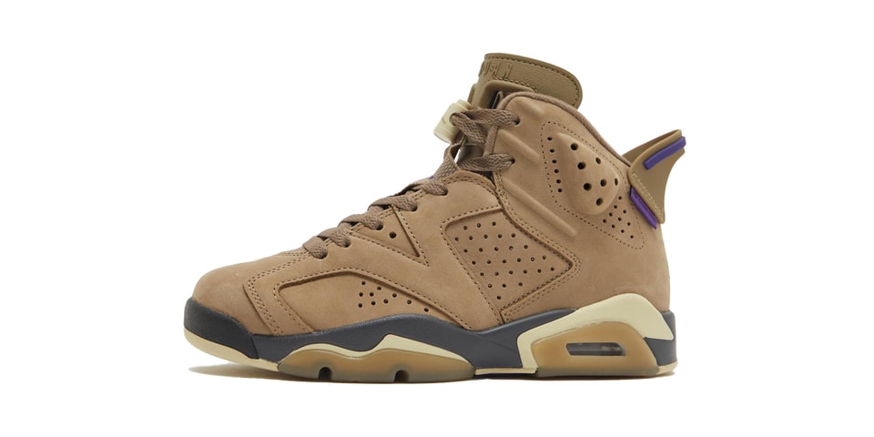 Detailed Look at the Air Jordan 6 GORE-TEX "Brown Kelp"