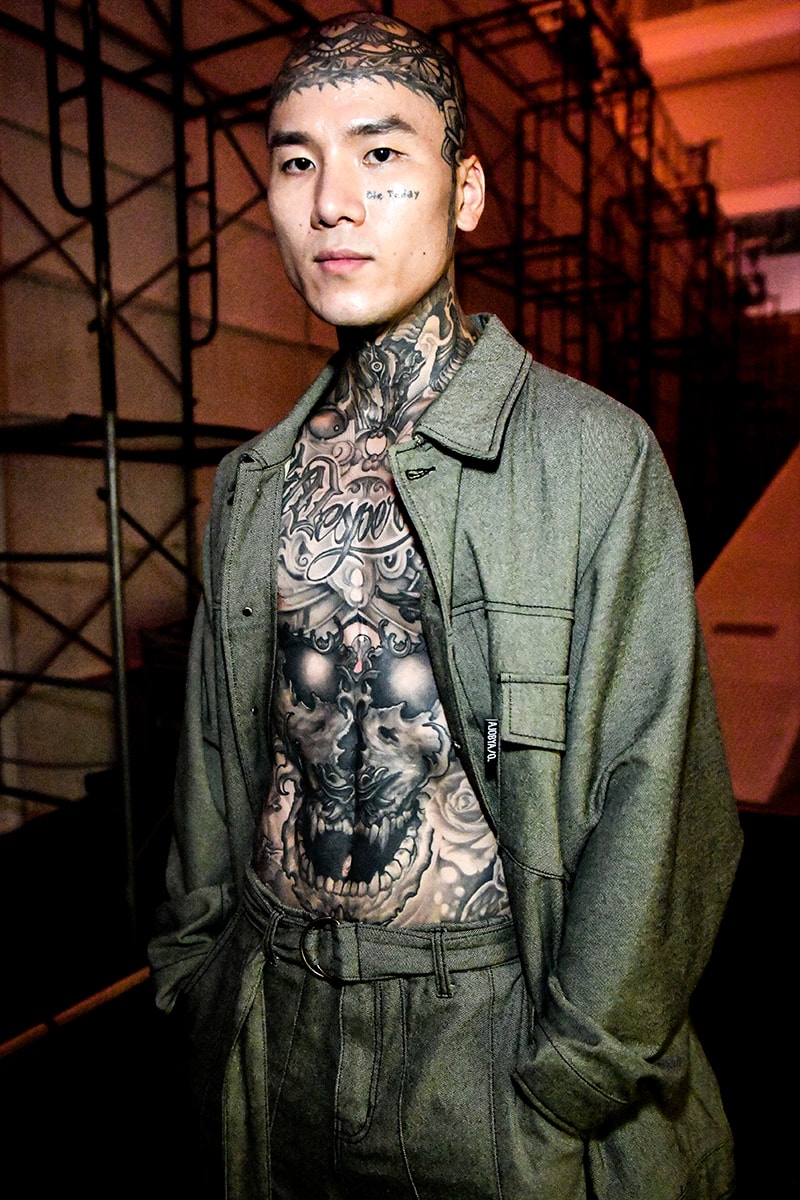 AJOBYAJO SS24 Counters Conventional Steroetypes at Seoul Fashion Week logo sweatshirts denim suits woll suits bomber jackets 
